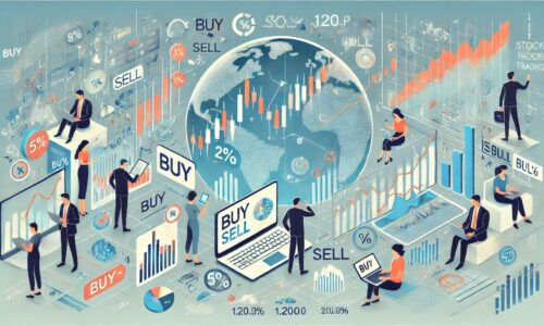 Buying and selling shares in the stock market