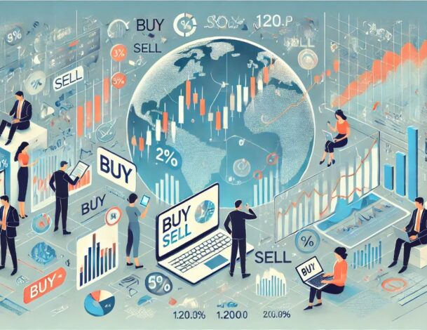 Buying and selling shares in the stock market