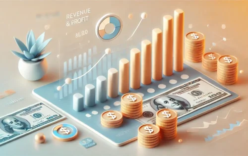 تفاوت درآمد (Revenue) و سود (Profit) در تحلیل بنیادی چیست؟