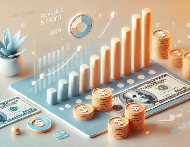 تفاوت درآمد (Revenue) و سود (Profit) در تحلیل بنیادی چیست؟